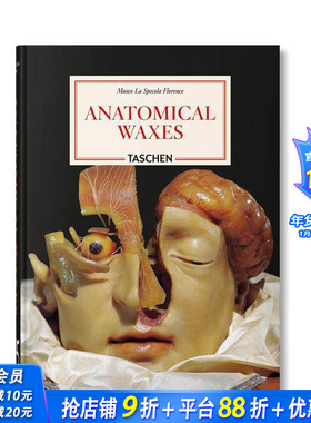 【现货】【TASCHEN】解剖蜡像珍典 La Specola博物馆【45th Anniversary Edition】Anatomical Waxes 英文艺术画册正版进口书