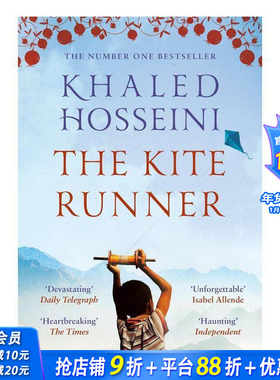 【预售】追风筝的人 The Kite Runner 原版英文文学小说 正版进口书