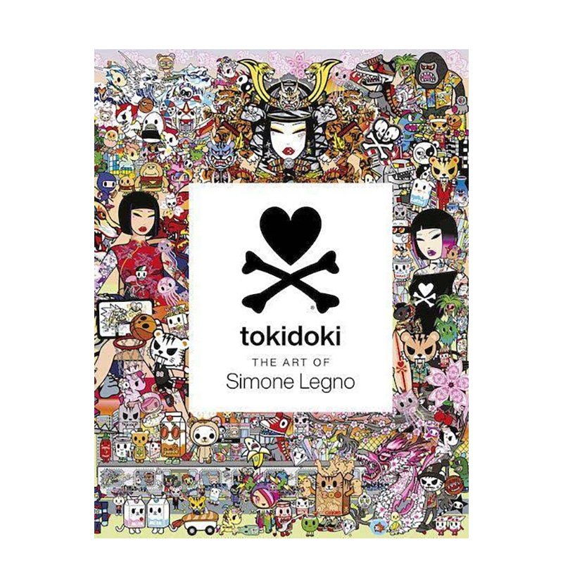 【现货】英文原版 日本潮牌Tokidoki:Simone Legno的艺术世界 Tokidoki: The Art of Simone Legno 时尚设计师/品牌 正版进口书籍