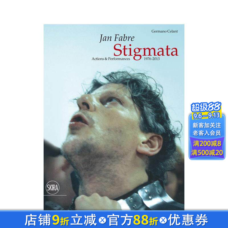 【预售】法布雷 Jan Fabre 原版英文摄影作品集 正版进口书