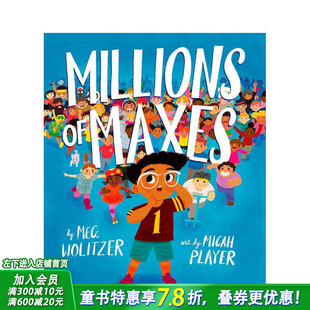 【现货】成千上万个马克斯Millions of Maxes 自我认知成长 英文原版童书绘本画册进口图书书籍
