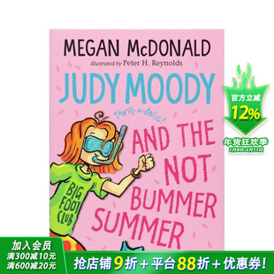 【现货】英文原版 朱迪·穆迪不是傻瓜 Judy Moody & Not Bummer 儿童英语章节小说故事阅读 12岁以上 进口图书 善优童书