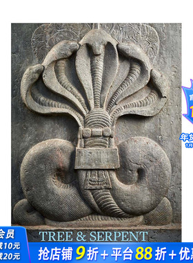 【预售】英文原版 树与蛇：印度的早期佛教艺术 Tree and Serpent: Early Buddhist Art in India 艺术历史与评论 正版进口书籍