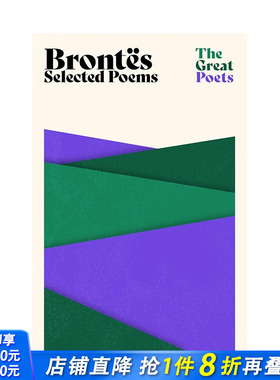 【现货】英文原版 勃朗特姐妹：诗歌选集 【The Great Poets】Brontes 正版进口图书画册