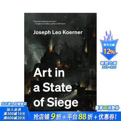 【现货】围困状态下的艺术 Art in a State of Siege 原版英文艺术画册画集 正版进口书
