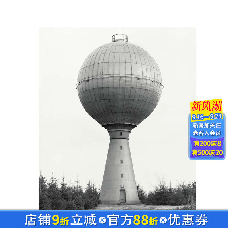 【现货】英文原版 贝歇夫妇：工业建筑美学摄影 Bernd & Hilla Becher 摄影师艺术 正版进口图书画册 善优图书图片
