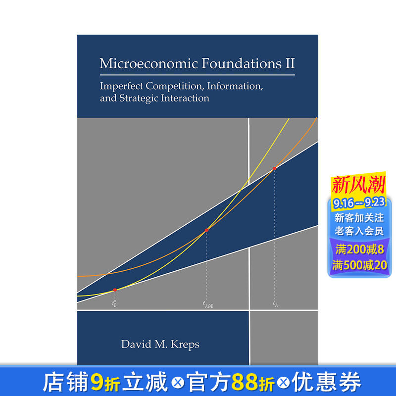 【现货】英文原版 微观经济学基础II：不完全竞争、信息和战略互动 Microeconomic Foundations II 社会科学 正版进口书籍 善优图