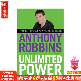 【预售】吸引力法则大师Tony Robbins 无限力量 Unlimited Power 原版英文商业行销 正版进口书
