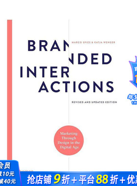 【现货】[T&H]品牌互动：数字时代的设计营销 交互设计 Branded Interactions 英文原版
