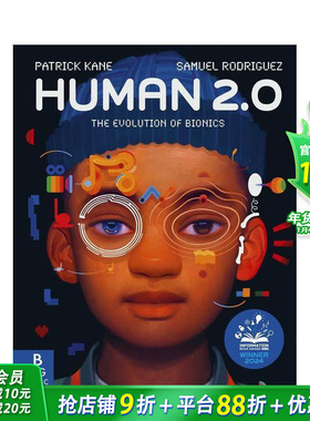 【现货】人类2.0：仿生进化革命 英国学校图书馆协会图书奖Human 2.0 : The Evolution of Bionics 英文儿童插画科普绘本进口书