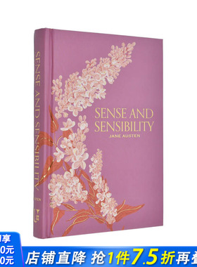 【现货】理智与情感 【Signature Gilded Classics】Sense and Sensibility 原版英文文学小说 正版进口图书