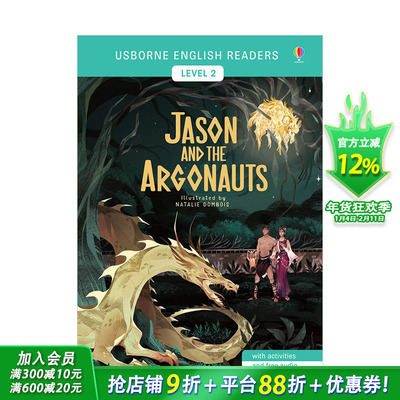 【预售】【LV2】Jason And The Argonauts伊阿宋与阿尔戈英雄 英文故事分阶阅读【善优童书】