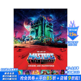 【预售】宇宙巨人希曼的艺术:起源和大师宇宙 The Art of Masters of the Universe 原版英文插画原画设定集 正版进口书籍