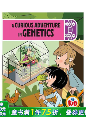 【现货】儿童侦探：遗传学的奇妙冒险 Kid Detectives: A Curious Adventure in Genetics 12岁+英文小说故事 英语拓展阅读进口书