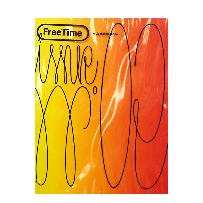 【订阅】FREE TIME自由时间 综合艺术设计创作探讨杂志 法国英文版 du自空闲时灵感创作 年订2期 A186