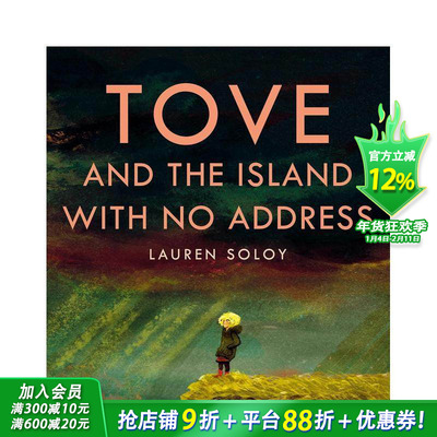 【预售】托芙和没有地址的小岛 Tove and the Island with No Address 托芙·扬松 姆明 原版英文儿童绘本