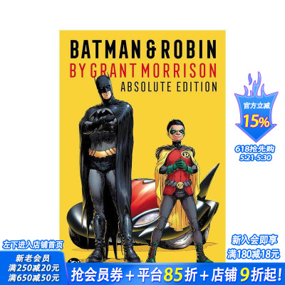 【预售】蝙蝠侠与罗宾 by格兰特?莫里森 完全典藏版Batman & Robin by Grant Morrison原版英文漫画书黑暗骑士崛起 正版进口书