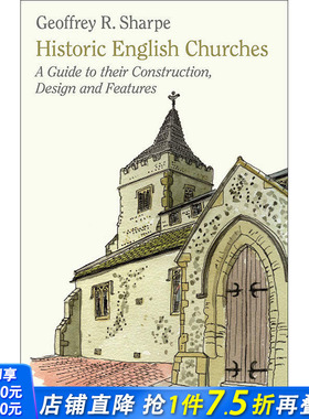 【现货】历史上的英国教堂：关于教堂的建造、设计和特点的指南Historic English Churches 建筑设计 英文原版正版进口书