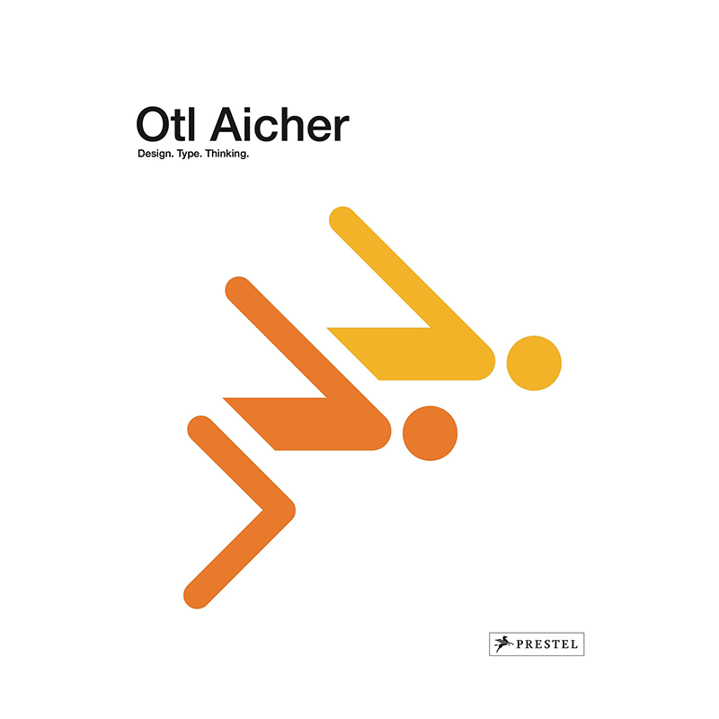 【现货】英文原版 奥托·艾舍 Otl Aicher 字体图案标志 平面设计 正版进口图书画册