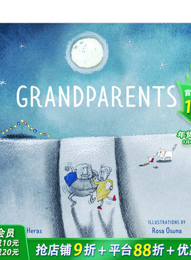 【现货】Grandparents祖父与祖母 插画家Rosa Osuna 英文原版儿童绘本【善优童书】