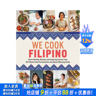 【预售】我们煮菲律宾菜 We Cook Filipino 原版英文餐饮生活美食 正版进口图书
