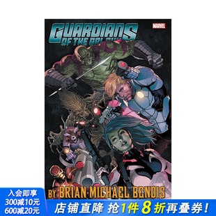 Michael 预售 Brian 进口正版 合集 Guardians The Vol. 善优图书 图书画册 漫画 英文原版 Galaxy 银河护卫队 Bendis