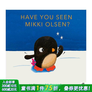 原版 插画图画故事科普书 粉红泰迪吗？ Seen Mikki You 你有看到我 Have 英文儿童绘本 Olsen? 现货