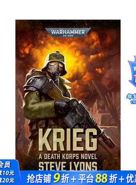 【预售】战锤40，000：克雷格 Krieg (Warhammer 40，000) 原版英文文学小说 正版进口书