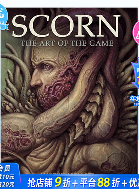 【现货】蔑视 游戏设定集 Scorn: The Art of the Game 英文原版进口艺术画集