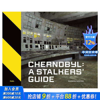 【现货】Chernobyl切尔诺贝利:潜行指南 英文原版摄影集 苏联核电站事故遗址鬼城HBO剧发生地