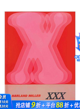 【预售】哈兰·米勒 Letter Paintings Harland Miller: XXX 波普艺术 抽象主义 信画系列作品合集 原版英文艺术画册 正版进口书