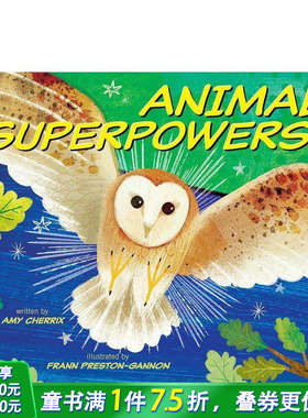 【现货】动物超能力 Animal Superpowers! 英文儿童科普插画绘本 进口童书