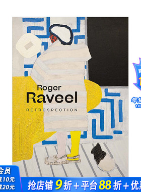 【预售】罗杰·拉威尔：回顾 Roger Raveel: Retrospection BOZAR艺术中心展览出版纪念 当代绘画风格 英文原版画册画集