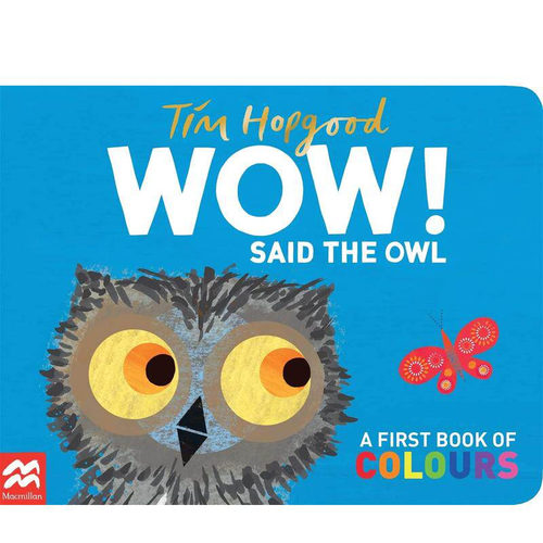 【预售】英文原版 Wow Said the Owl by Tim Hopgood平装 Pan Books哇猫头鹰说 儿童英语早教绘本