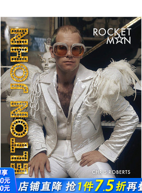 【预售】英文原版 艾尔顿·约翰：火箭人 Elton John: Rocket Man 音乐 正版进口书籍 善优图书