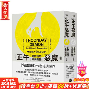 【现货】正午恶魔:忧郁症的全*图像(上下册不分售) 港台原版 忧郁症经典 心理励志