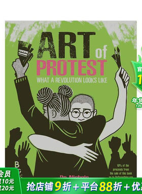 【现货】【2023博洛尼亚奖】反对的艺术The Art of Protest 精装艺术插画绘本 英文原版 儿童进口图书 善优童书