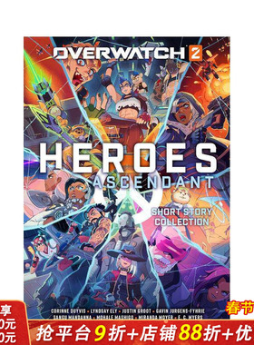 【预售】守望先锋2 Overwatch 2: Heroes Ascendant: An Overwatch Story Collection  原版英文文学小说 正版进口书