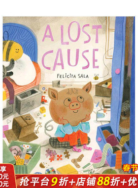 【预售】【澳大利亚插画师Felicita Sala】失物大追捕 A Lost Cause 英文儿童插画故事绘本 进口童书
