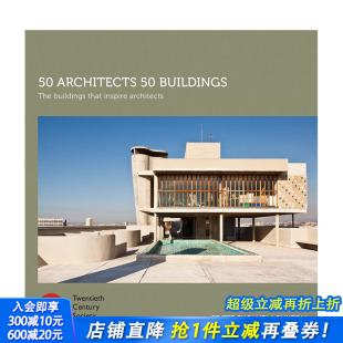 Architects 预售 座建筑：激发建筑师灵感 Buildings 进口书籍画册 正版 英文原版 善优 位建筑师 建筑设计 房子