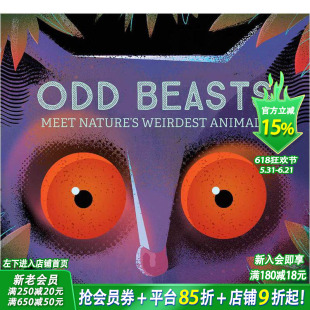 【现货】认识大自然中*奇怪的动物Odd Beasts: Meet Nature’s Weirdest Animals 儿童自然动物科普启蒙故事绘本 英文原版