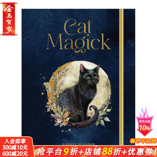【预售】猫咪魔法:周计划/月计划手账本 Cat Magick: Undated Weekly and Monthly Planner 原版笔记本Notebook 正版进口书
