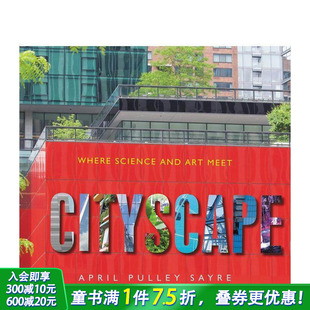 城市景观 英文原版 交通工具 现货 城市人文 儿童绘本 Cityscape Sayre 图书籍进口正版