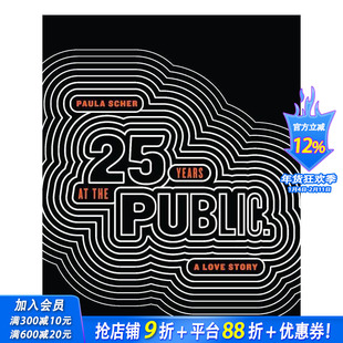 【预售】宝拉·雪儿：在公共领域的25年 Paula Scher: 25 Years at the Public 原版英文字体图案标志设计 正版进口书