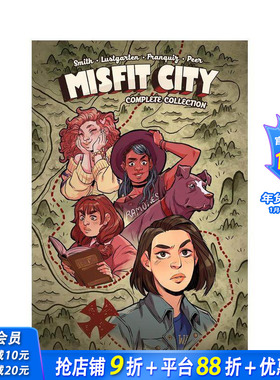 【预售】怪诞之城：完整合集 Misfit City Complete Collection 原版英文漫画书 80年代经典之作 史诗级科幻作 正版进口书
