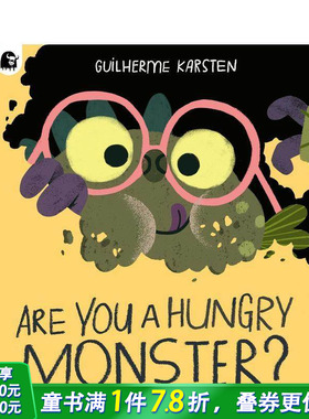 【现货】你是饥饿的怪物吗? 【Your Scary Monster Friend】Are You a Hungry Monster? 英文儿童插画故事绘本 进口童书