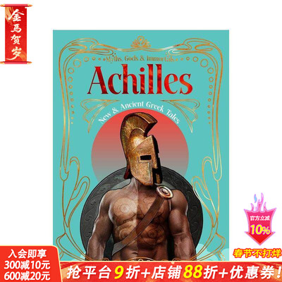 【预售】【神话、诸神与永生者】阿喀琉斯 【Myths， Gods & Immortals】Achilles 原版英文文学 正版进口书