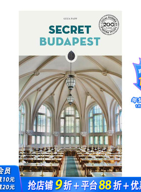 【预售】隐秘指南：布达佩斯 Secret Budapest  原版英文旅行 正版进口书