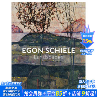 【现货】埃贡·席勒:风景画 Egon Schiele: Landscapes 欧洲自然绘画 分离派 现代艺术 原版英文艺术画册画集