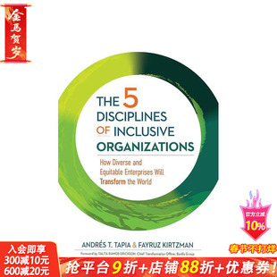 【预售】包容性组织的 5 项纪律 5 Disciplines Of Inclusive Org 英文商业行销 正版进口书